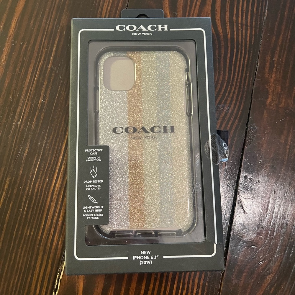 Coach phone case